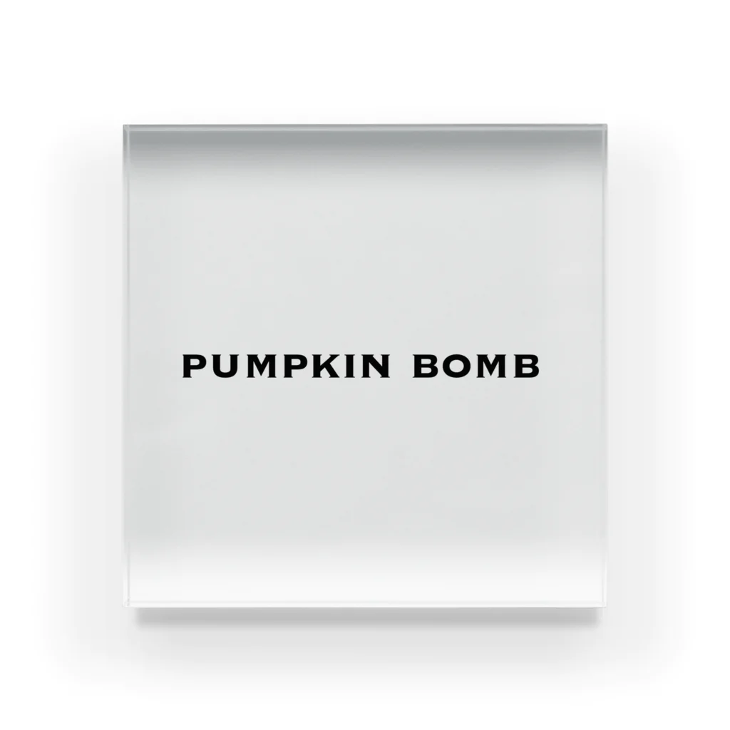 shibababaaanのpumpkin bomb Acrylic Block