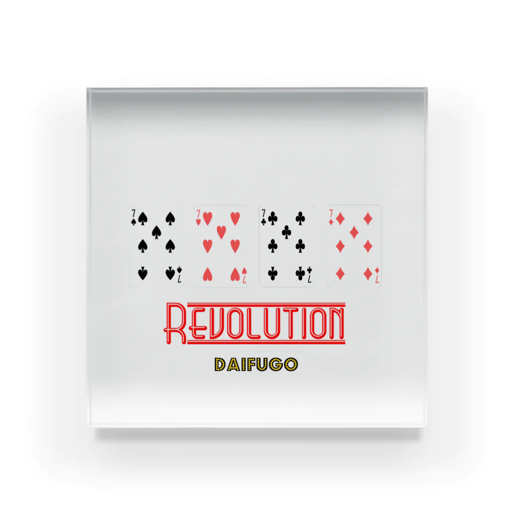 よろづ屋 安宅彦一長船のRevolution Type-A Acrylic Block