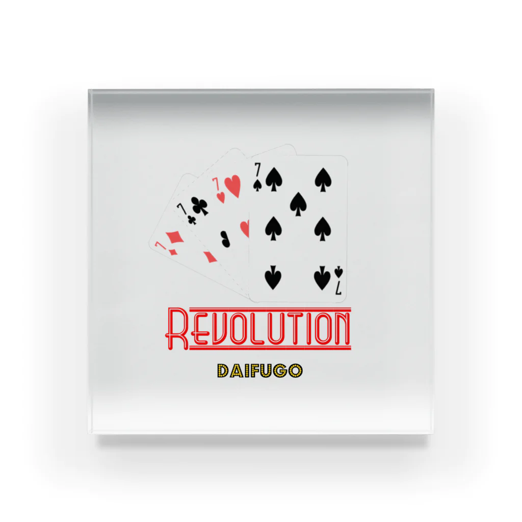 よろづ屋 安宅彦一長船のRevolution Type-B Acrylic Block