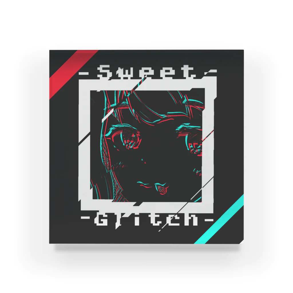 もりやしぶのおみせのSweetGlitch アクリルブロック