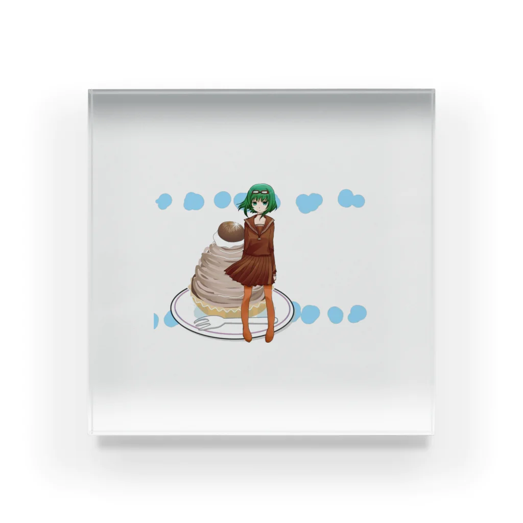 ライアの弱虫モンブラン～GUMI～ Acrylic Block