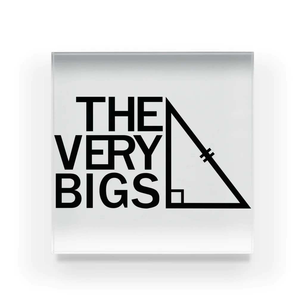 MatsuneのショップのTHE VERY BIGSオフィシャルグッズ【黒】 アクリルブロック