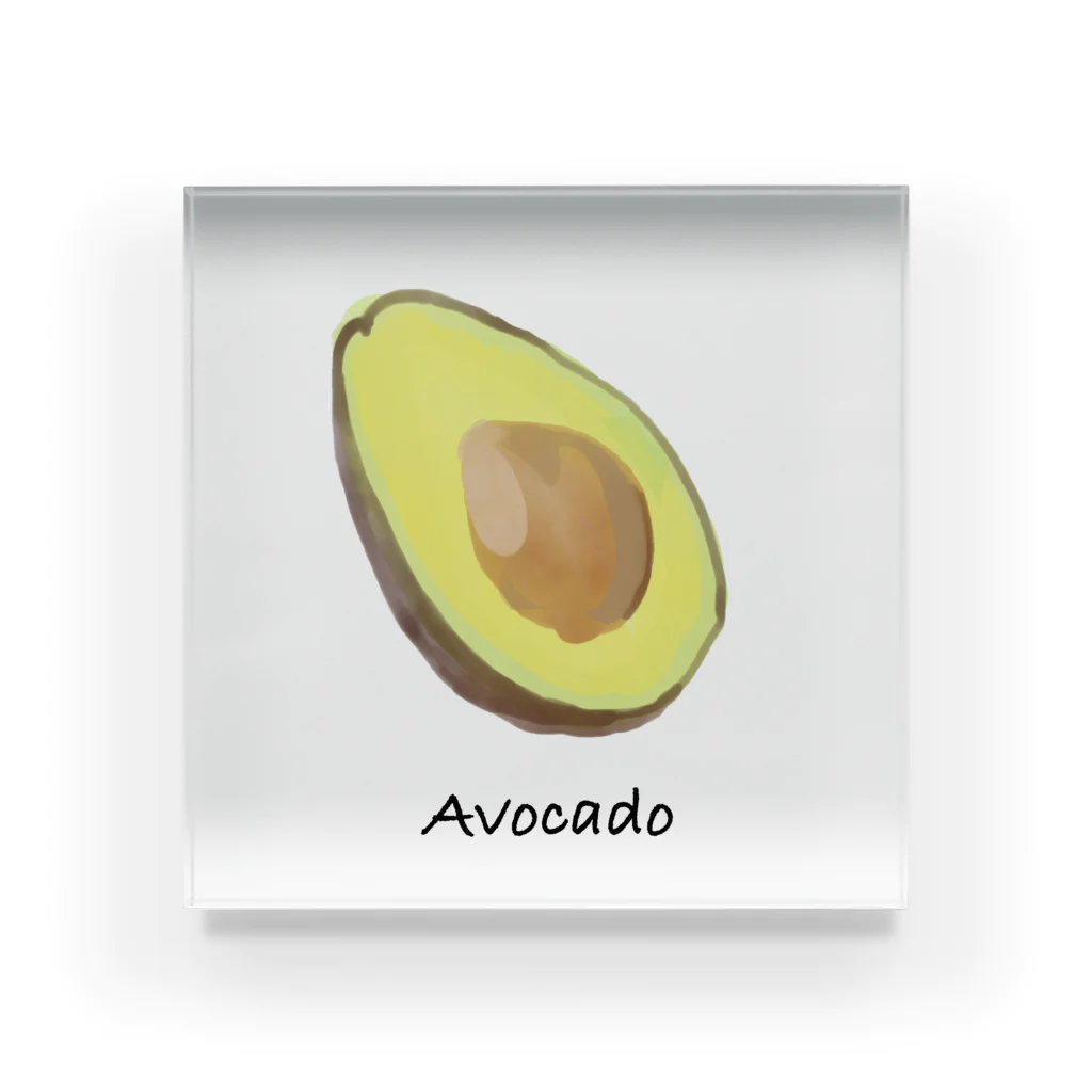 ENOUGH TRAININGのAvocado Acrylic Block