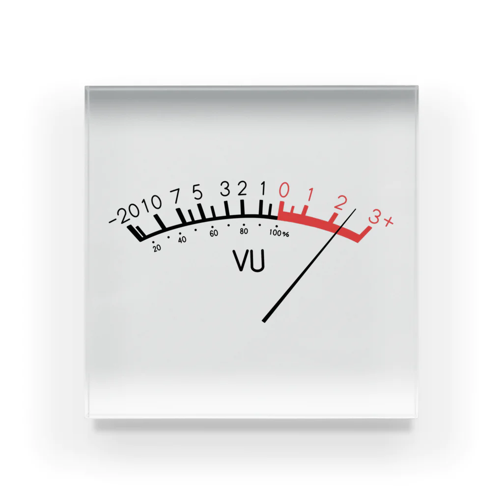 ymgchのVUメーター アクリルブロック