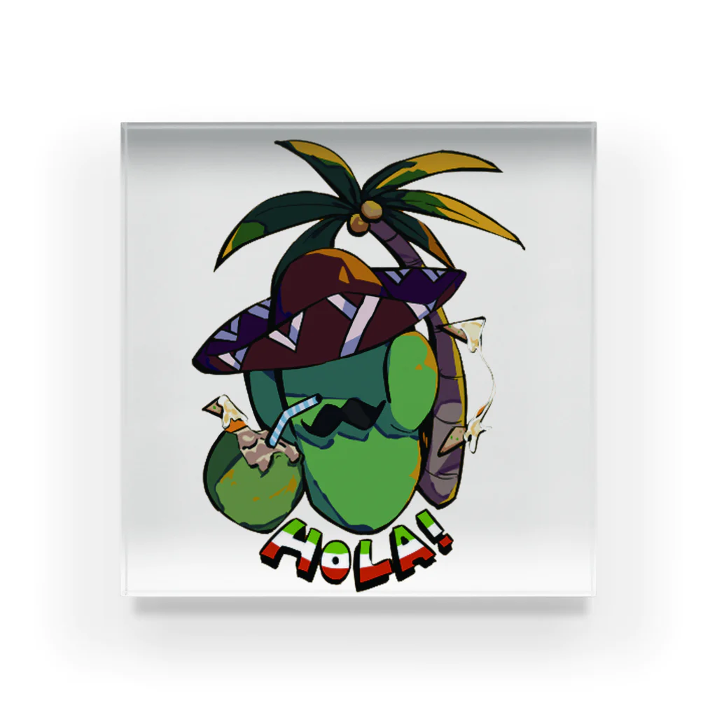 Mr.Perez’s RoomのCoco&Palms サボテンペレス🌵 アクリルブロック