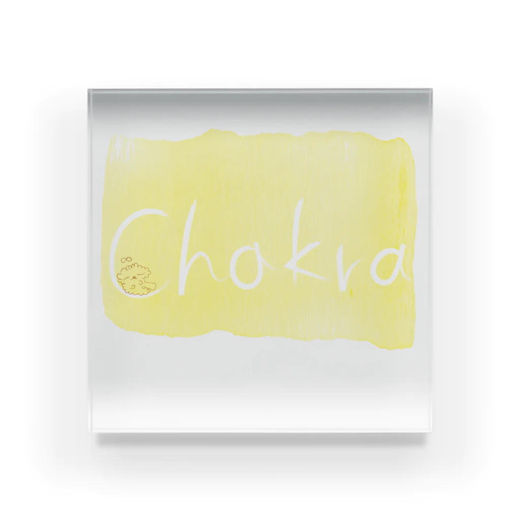 むげしょぷの-CHAKRA- Acrylic Block