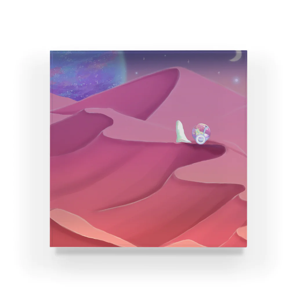 panbanishaのplanet travel Acrylic Block