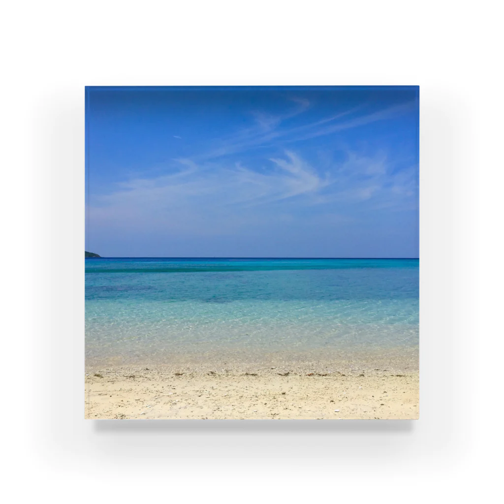 mizuphoto galleryのsecret blue Acrylic Block