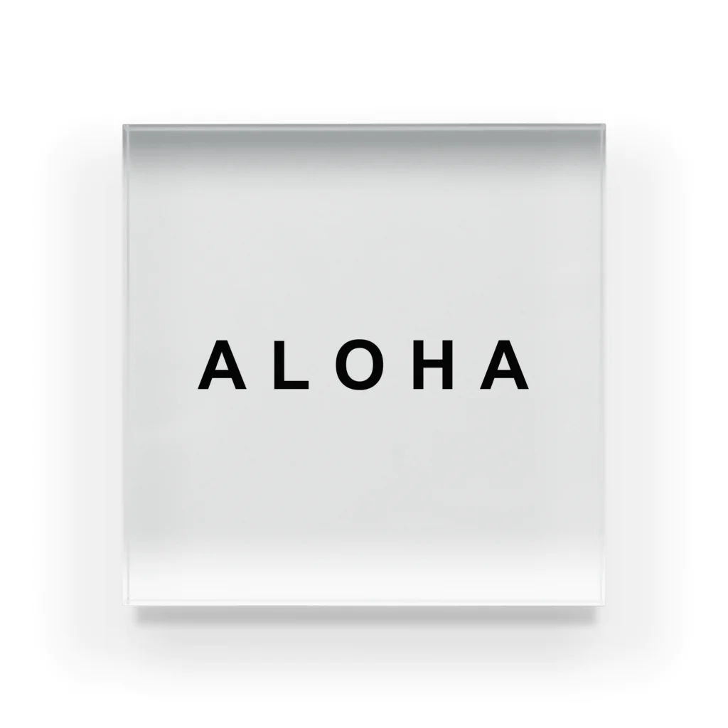 TSUBASAのALOHA アクリルブロック