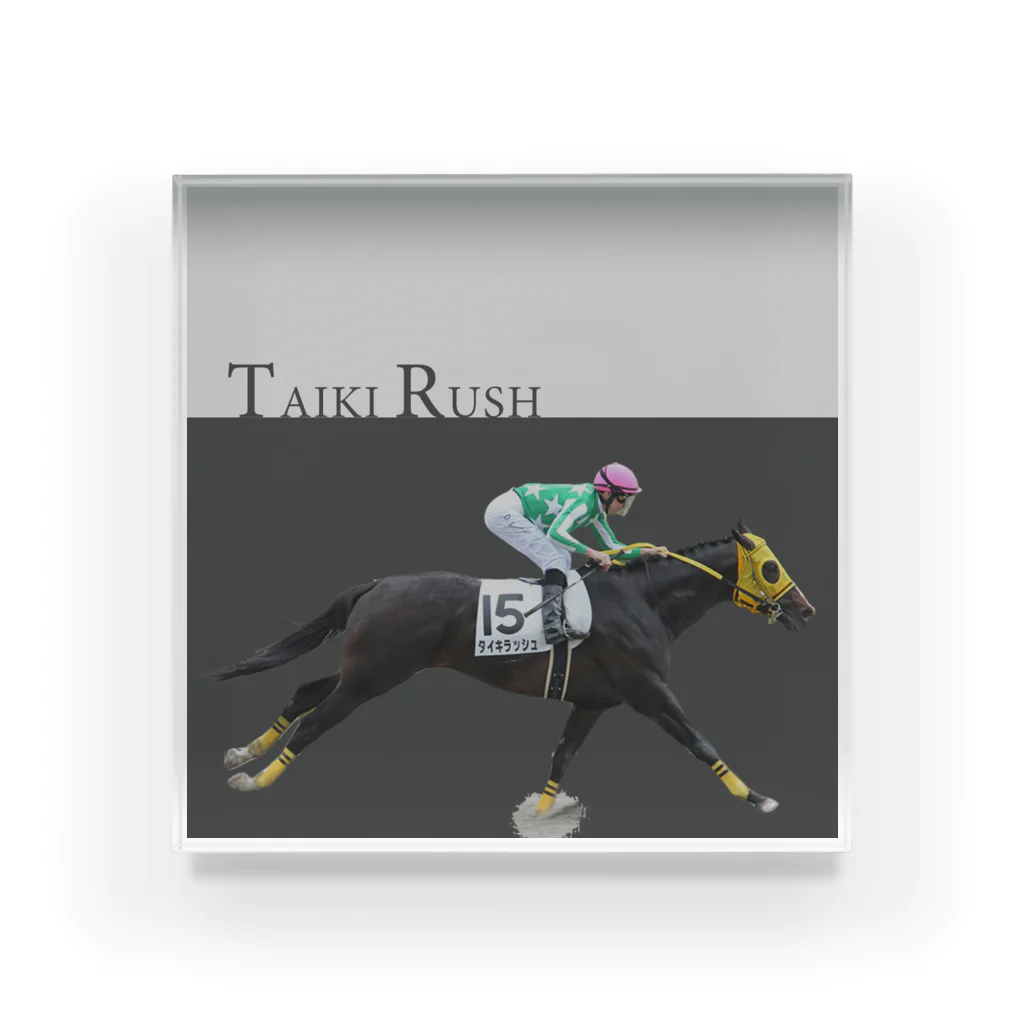 TaikiRacingClubShopの勝馬 アクリルブロック