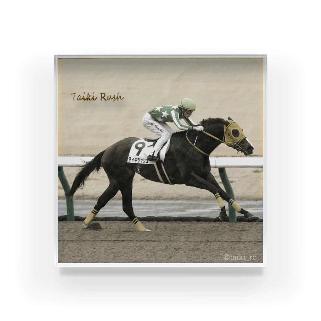 TaikiRacingClubShopの勝馬 アクリルブロック