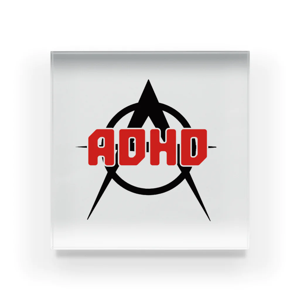 笑う悪魔の黙示録のADHD Acrylic Block