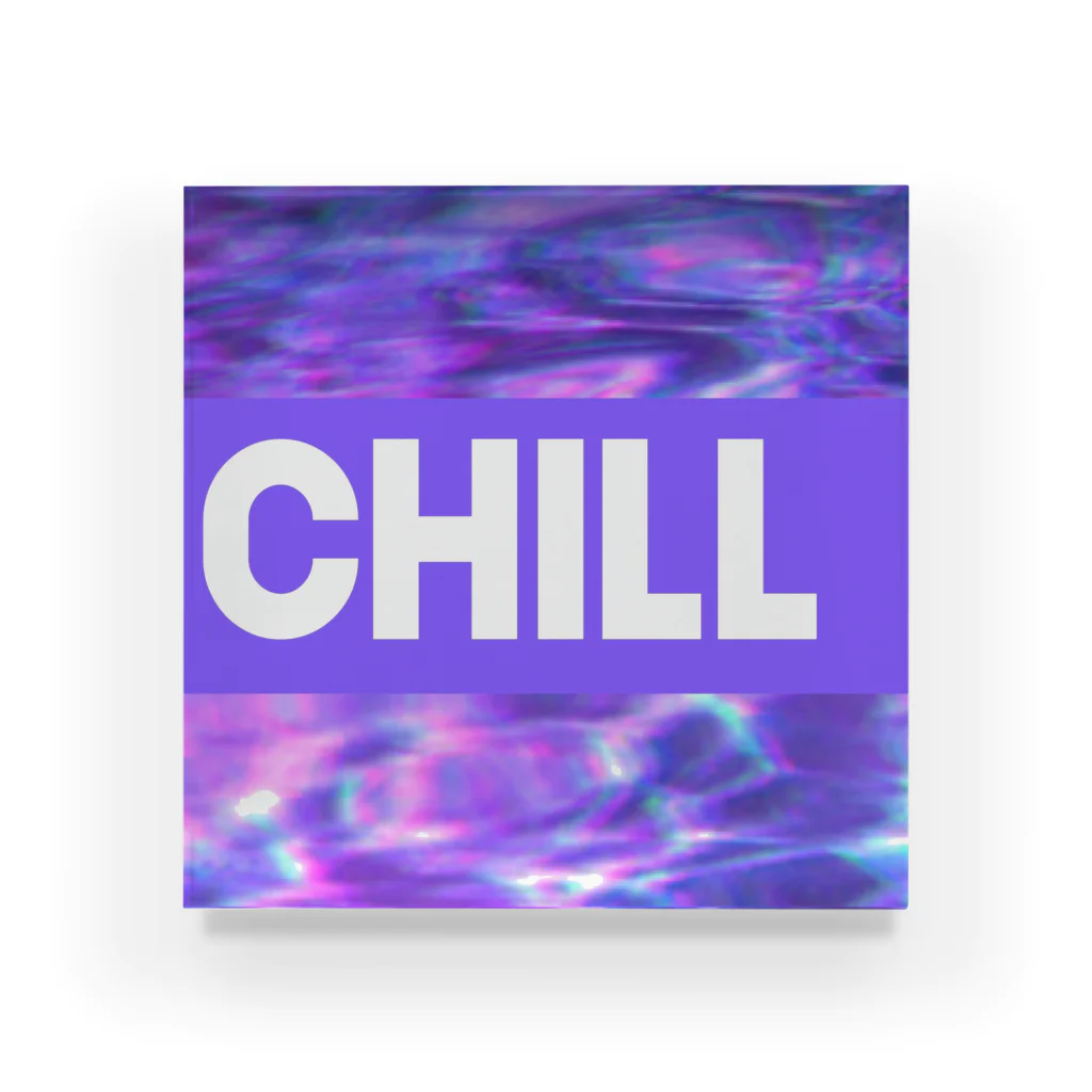 💜Annin💜のchill アクリルブロック