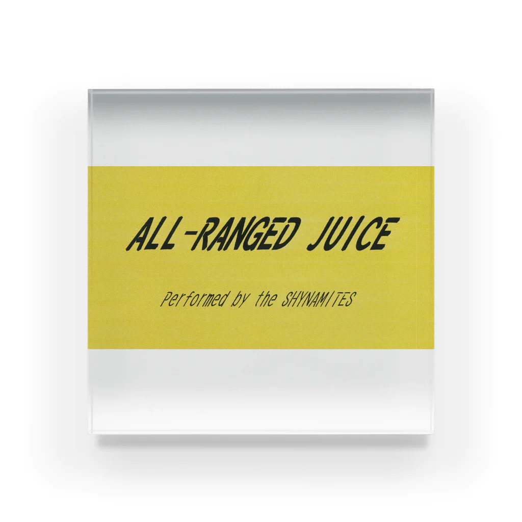 Les survenirs chaisnamiquesのAll-Ranged Juice 2002 ver.-Logo Acrylic Block