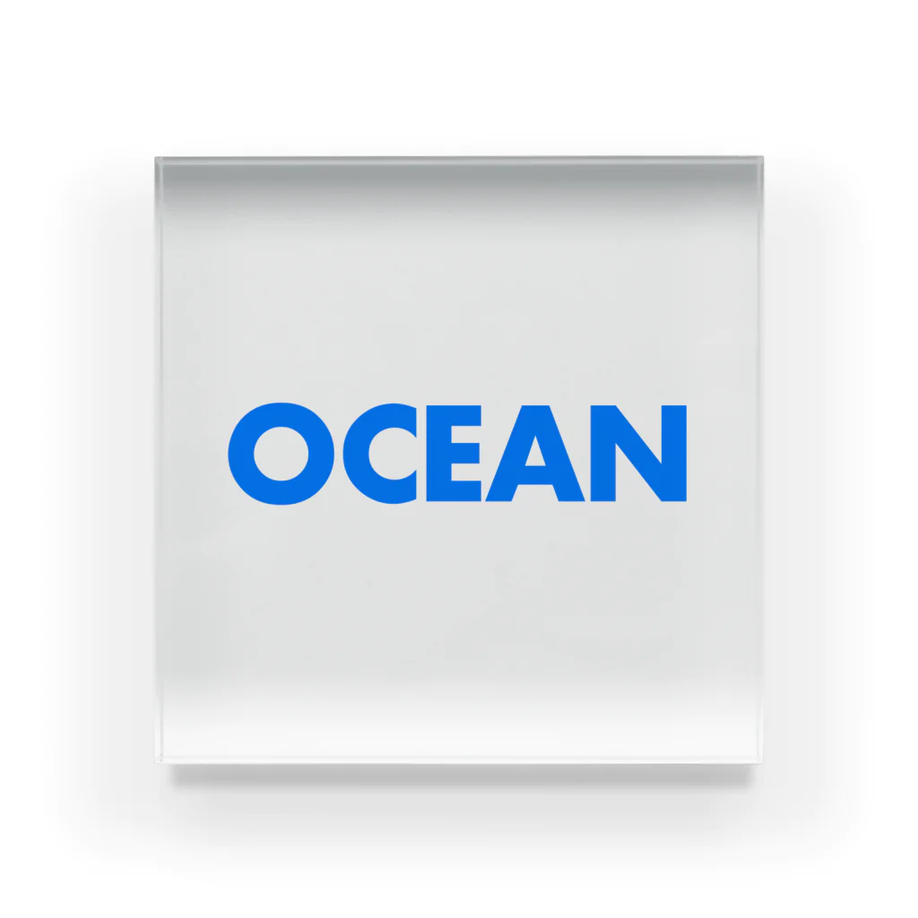 imageampのBLUEOCEAN アクリルブロック