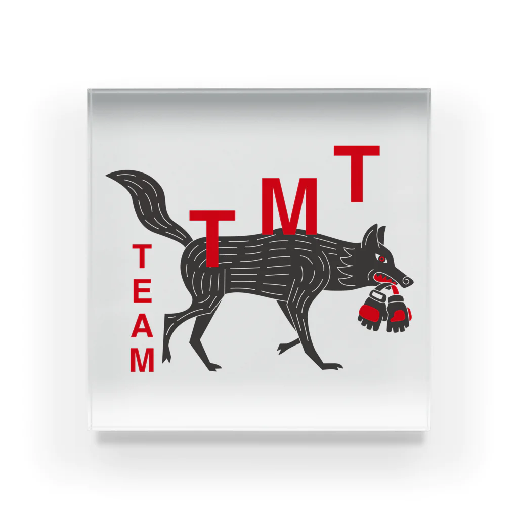 スイッチ大学のTEAM TMT グッズ アクリルブロック