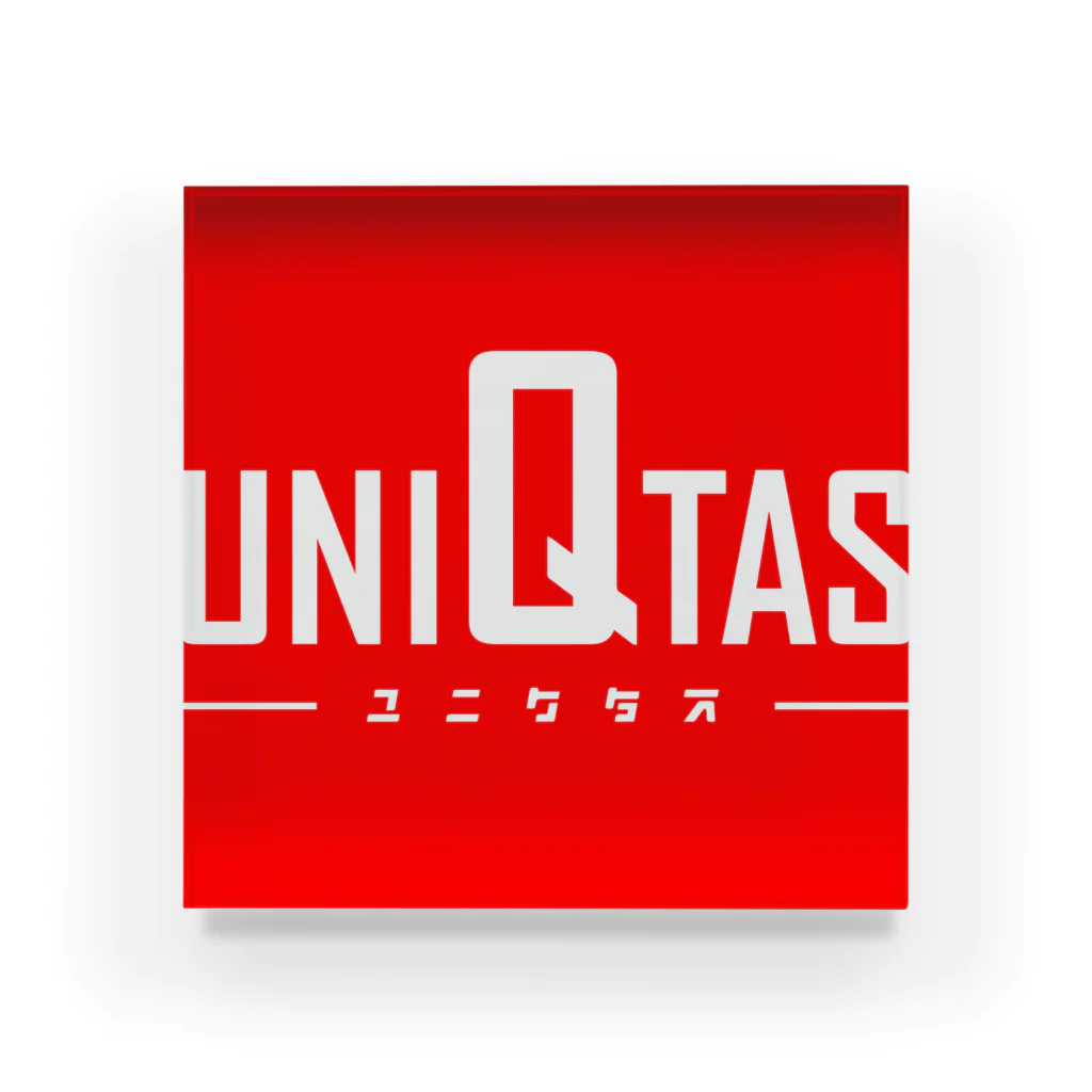 喫茶食堂ロックフェス2020のUNIQTASグッズ Acrylic Block