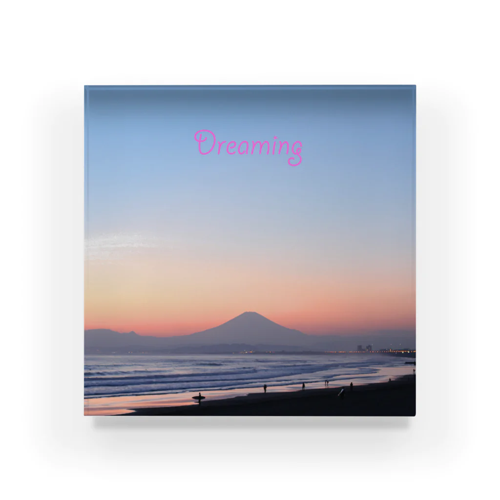 photo-kiokuの湘南夕景２ Acrylic Block