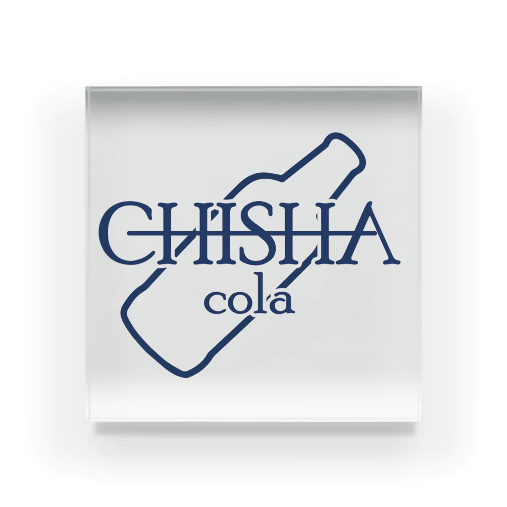 CHISHA cola オフィシャルショップのCHISHA cola オリジナル Acrylic Block