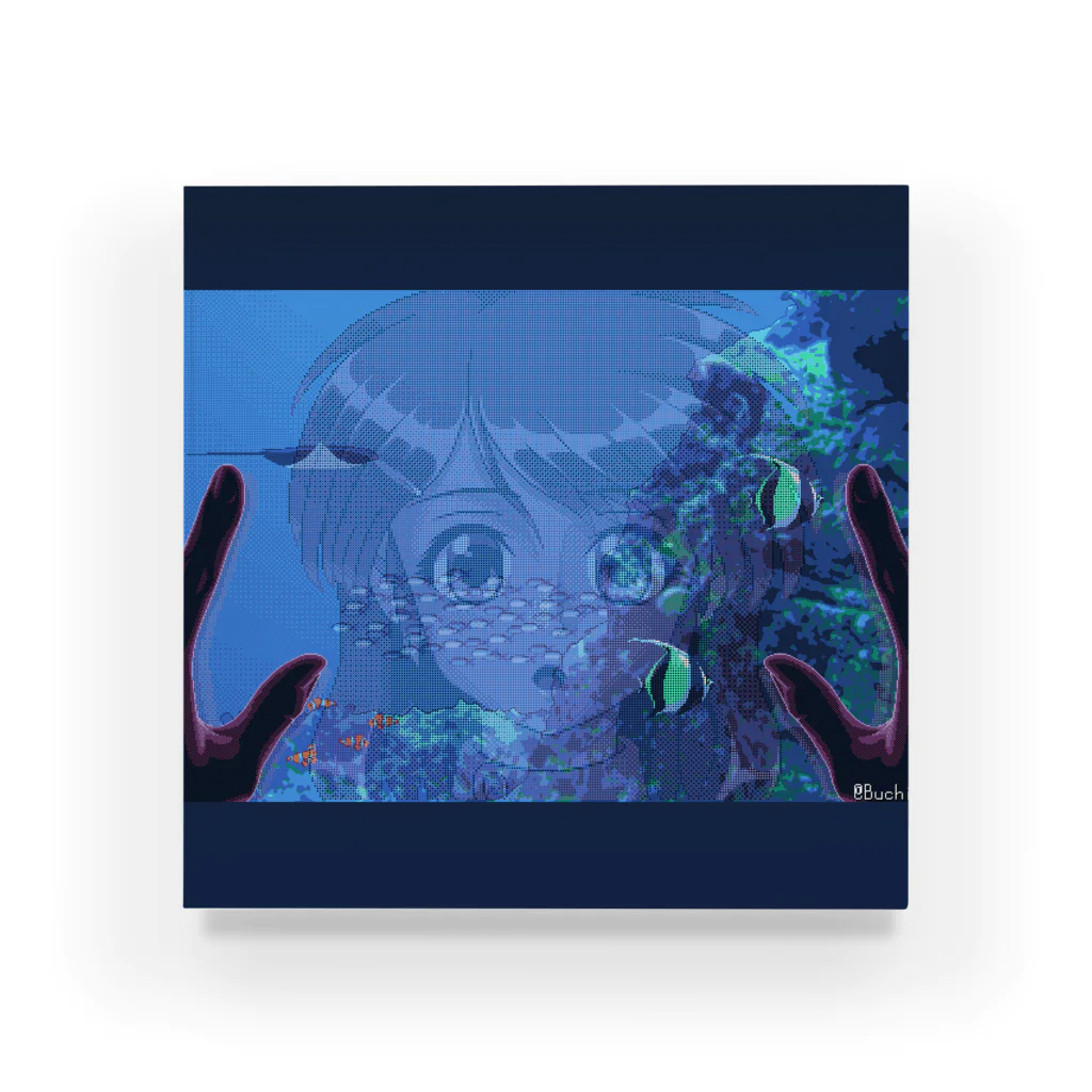 ぶち (Commissions Open)の水族館 Acrylic Block