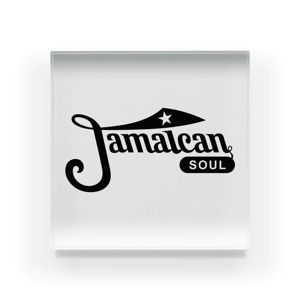 Jamaican Soul（ジャマイカンソウル）のJamaican Soul BLACK アクリルブロック