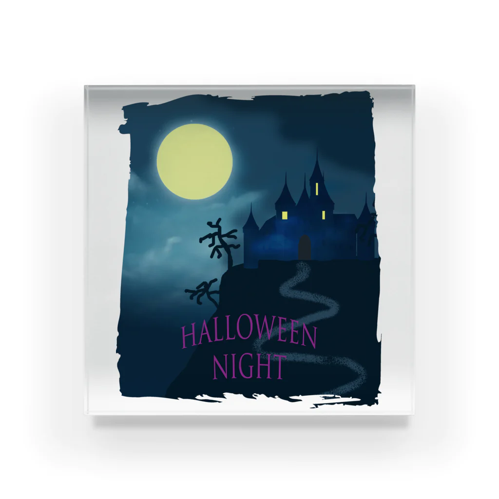 Yokokkoの店のHalloween night Acrylic Block