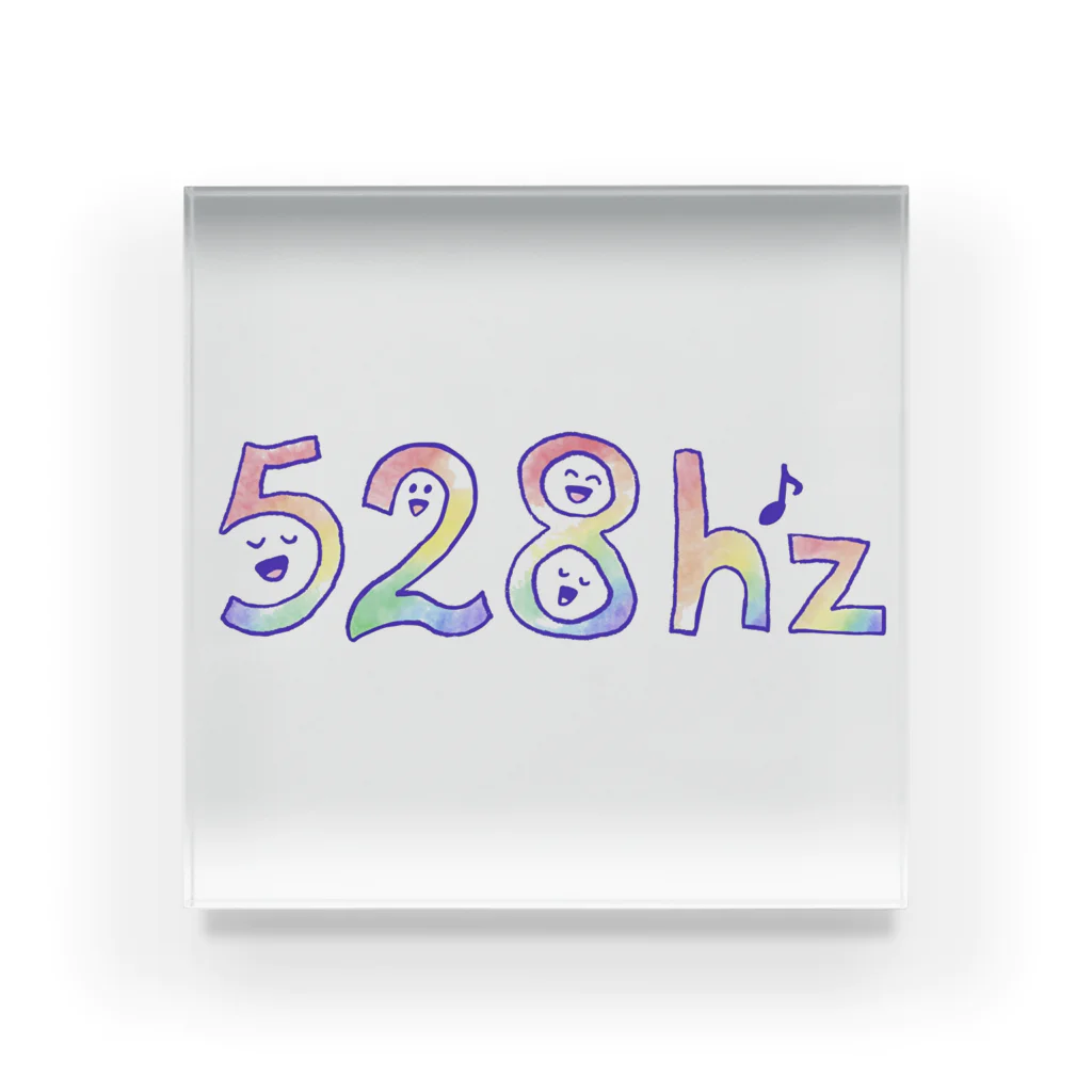 OHANABATAKEの528hz  Acrylic Block