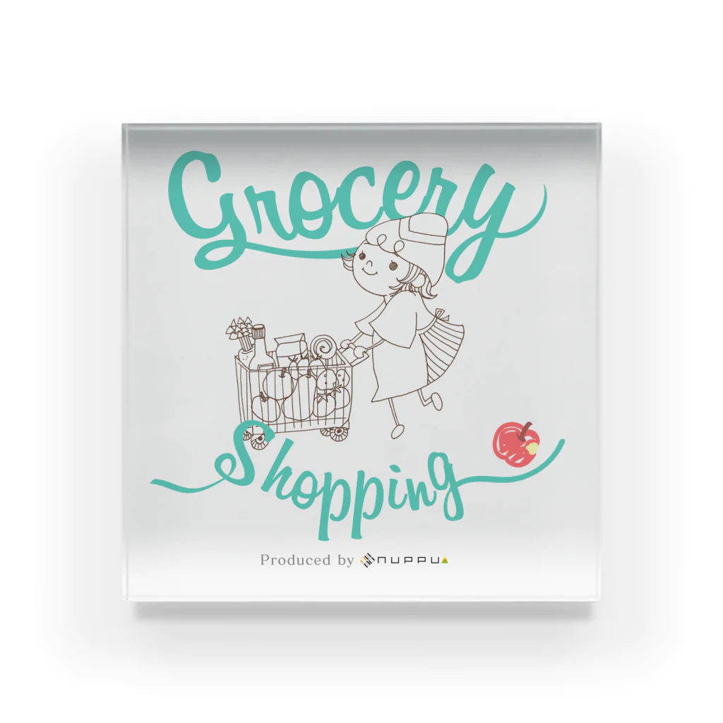 nuppuのgrocery shopping　B Acrylic Block