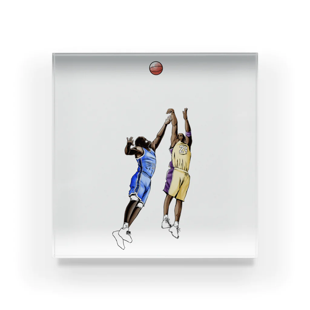 NBA Timesのバスケグッズ広場のマンバ　アクリルブロック Acrylic Block