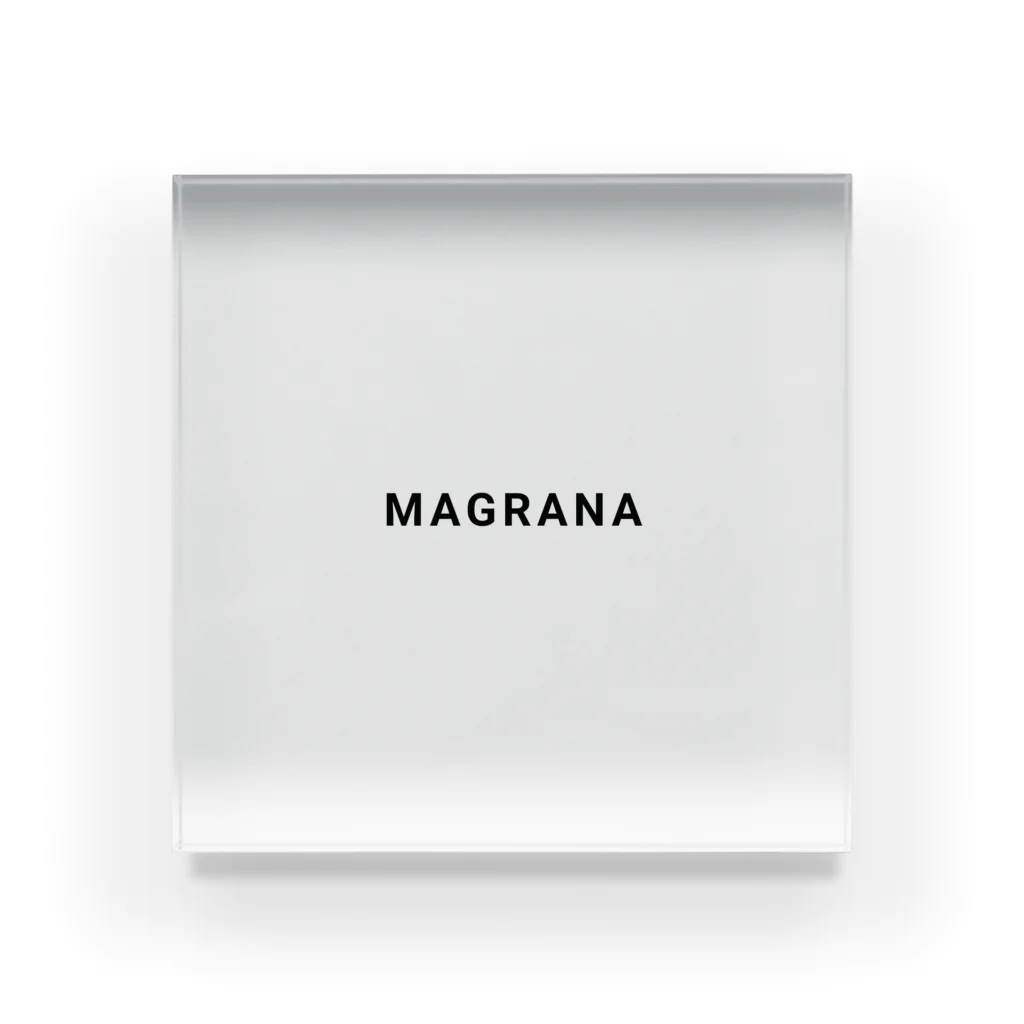 MAGRANA（アナグラム）のMAGRANA（アナグラム） アクリルブロック