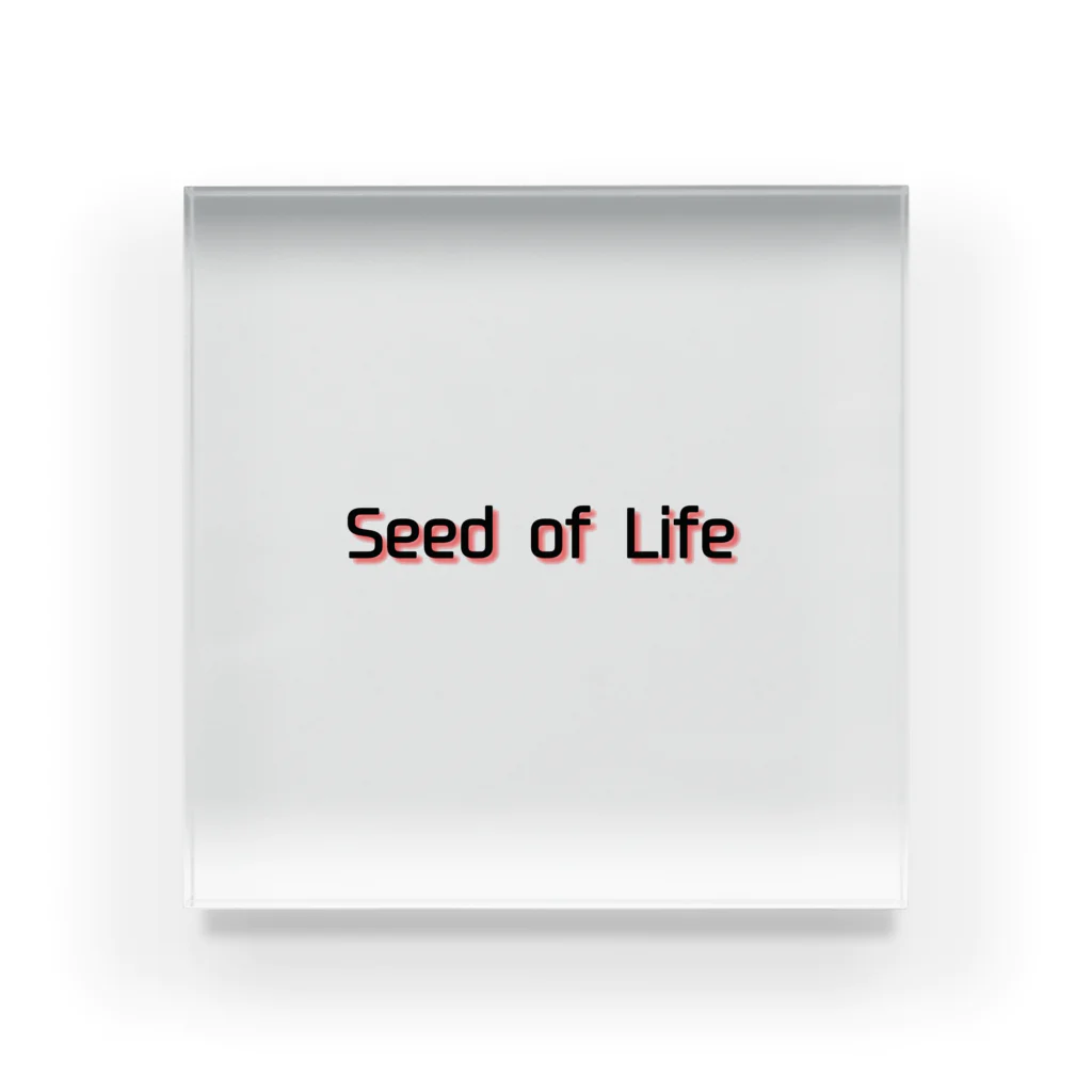 Seed of LifeのSeed of Life アクリルブロック