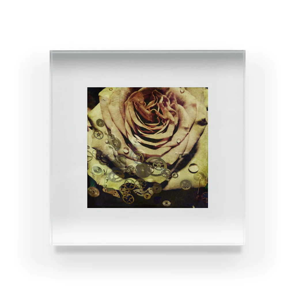 AzulFabの薔薇薔薇 Acrylic Block