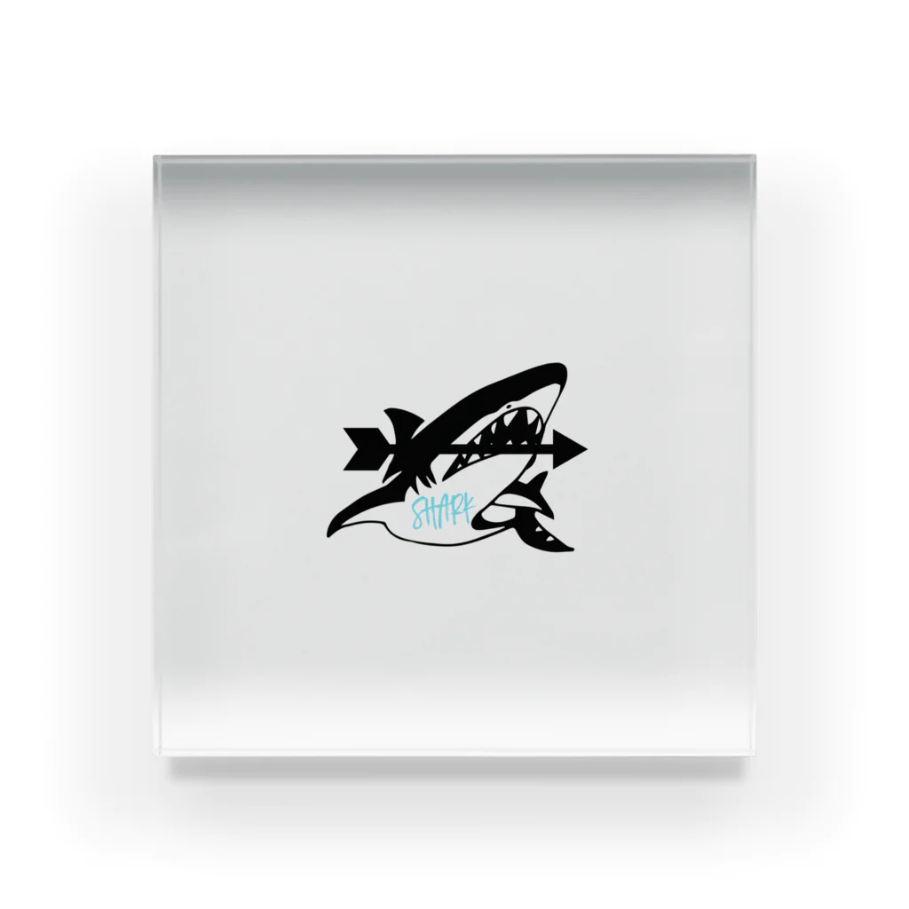 Umincyuのサメのシャーク Acrylic Block