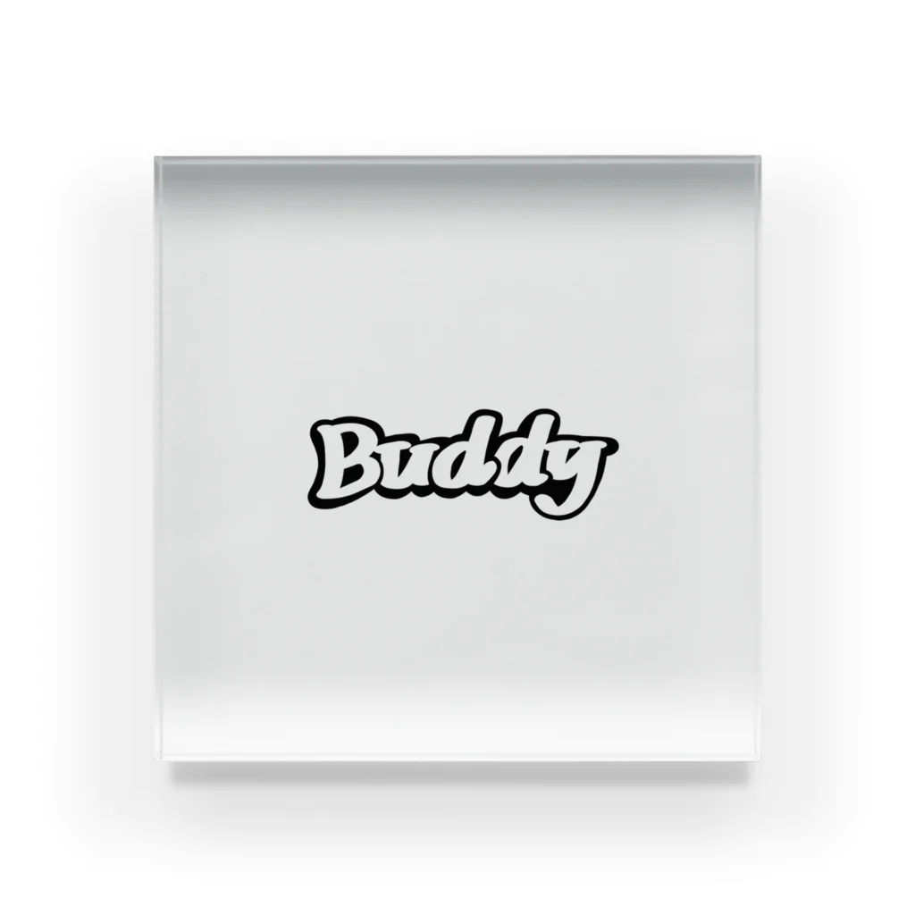 Buddy45 Original BrandのBuddy Original ロゴ アクリルブロック