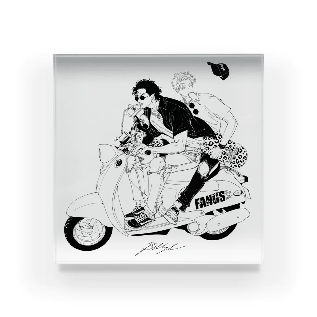 ビリー・バリバリーのSCOOTER Acrylic Block