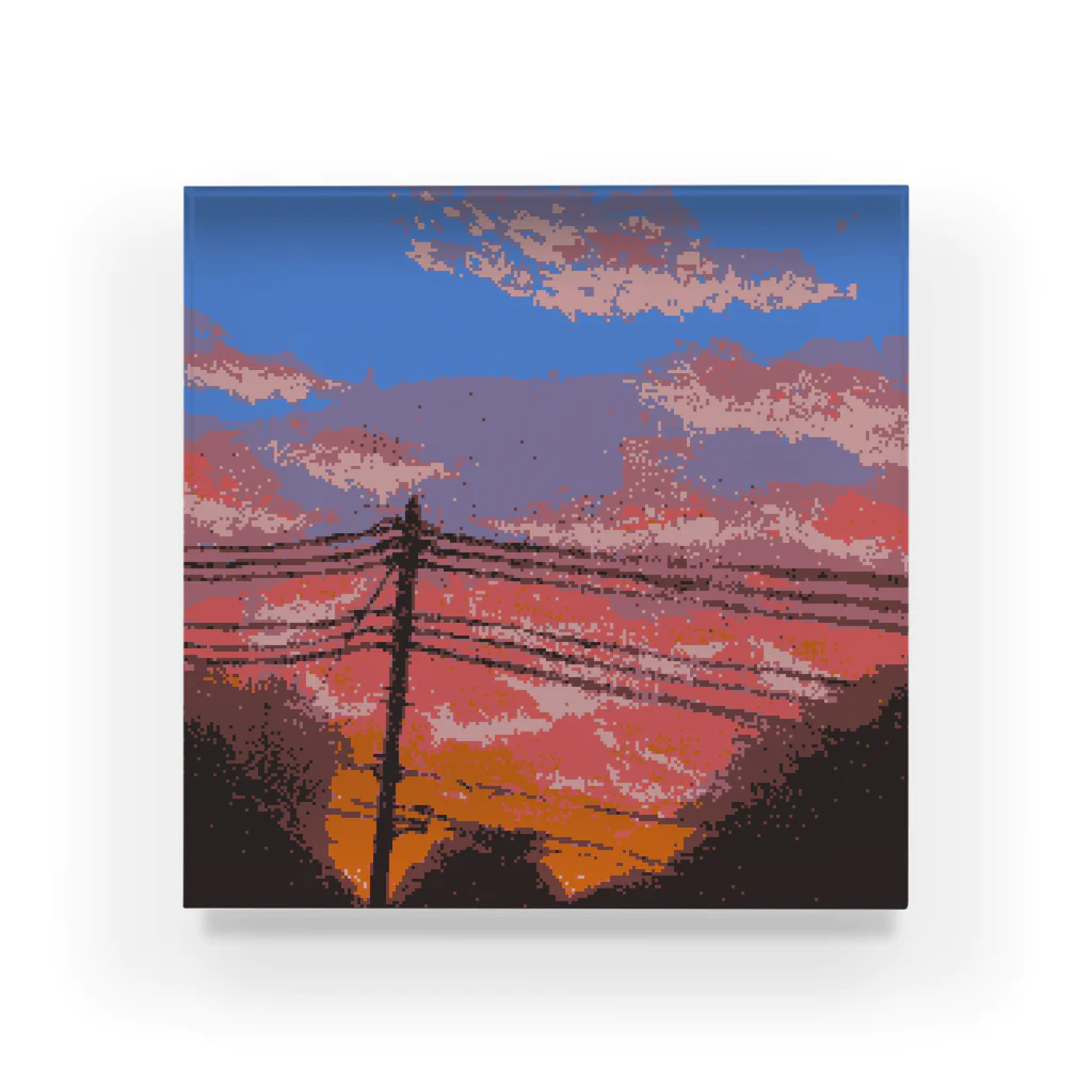 ざわこの夕焼け Acrylic Block