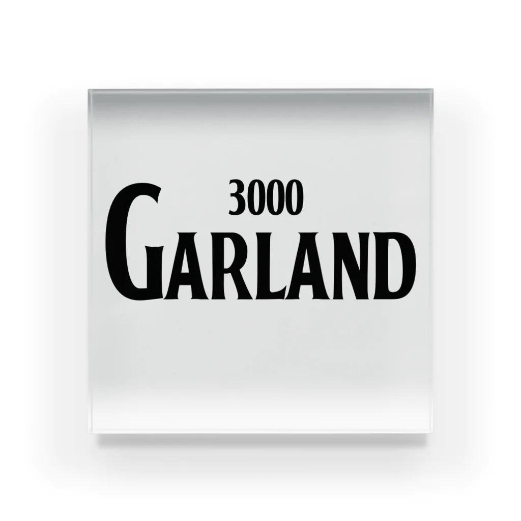 Garland 3000 flagship storeのReGarland アクリルブロック