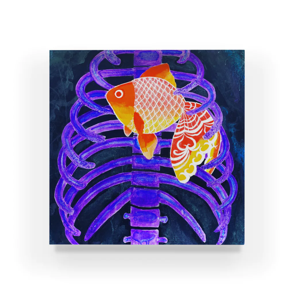 Natsufileの金魚とあばら骨 Acrylic Block
