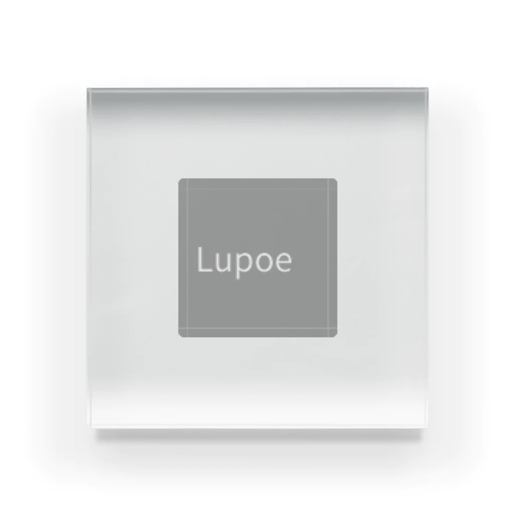 Lupoeの四角くん Acrylic Block