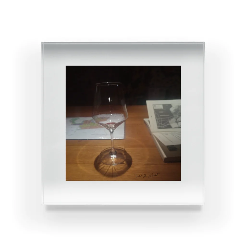 winealienの試飲 Acrylic Block