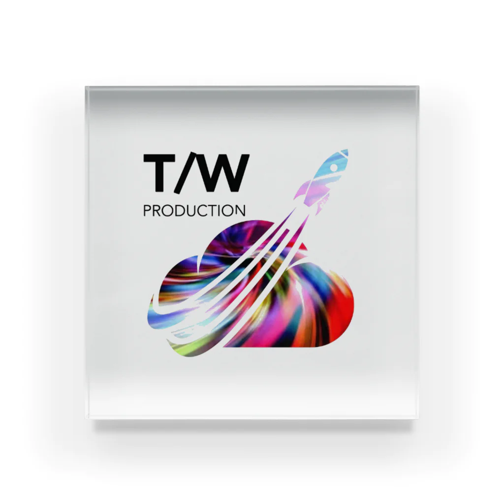Tami@T/WのT/W production Acrylic Block