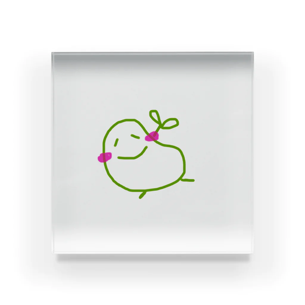 hempy...のSORAMAME KUN Acrylic Block