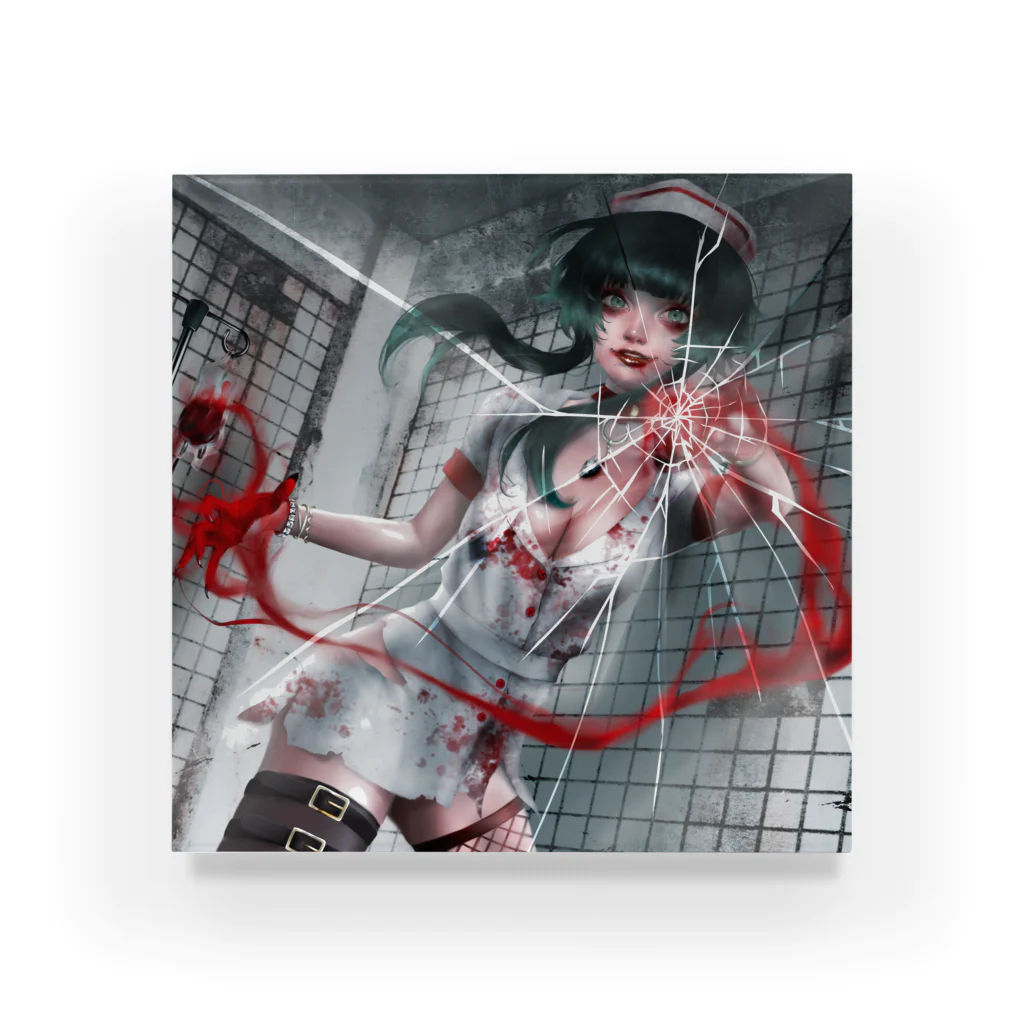 SCARY♰SCARYのナースつみこアクリルブロック Acrylic Block