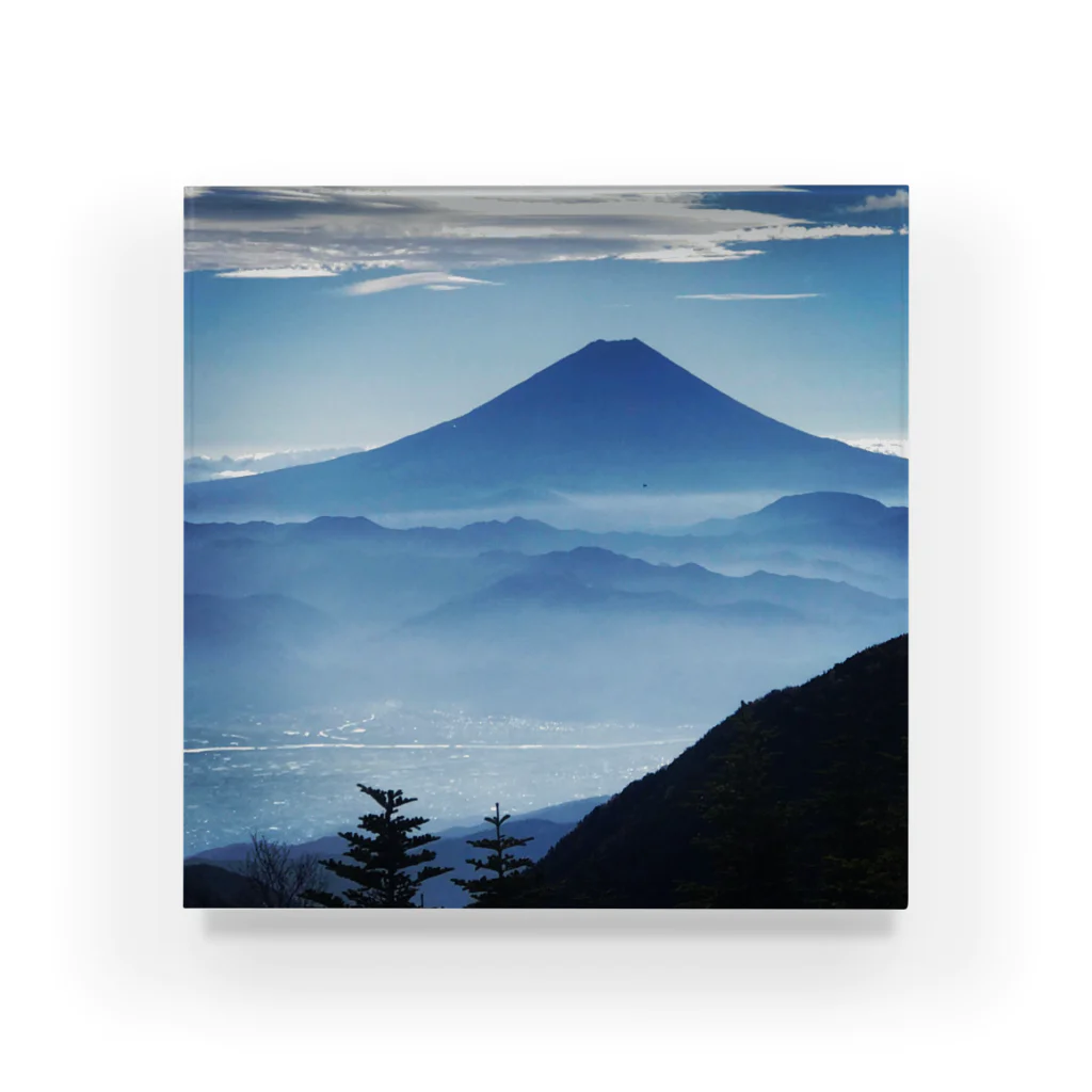 昨日見たゆめ。の富士山 Acrylic Block