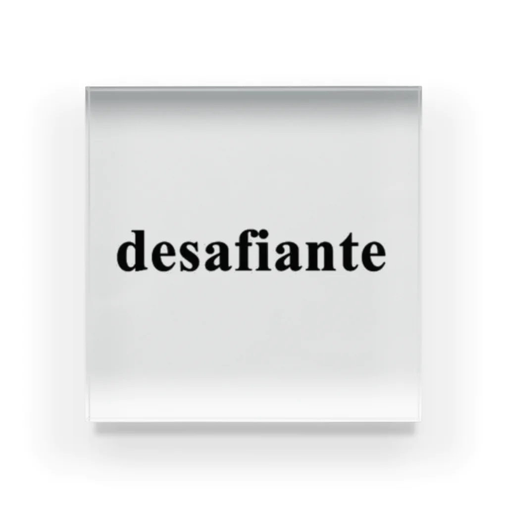 shopdesafianteのdesafiante アクリルブロック