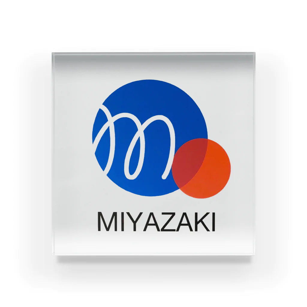 ＭＩＹＡＺＡＫＩのＭＩＹＡＺＡＫＩ Acrylic Block