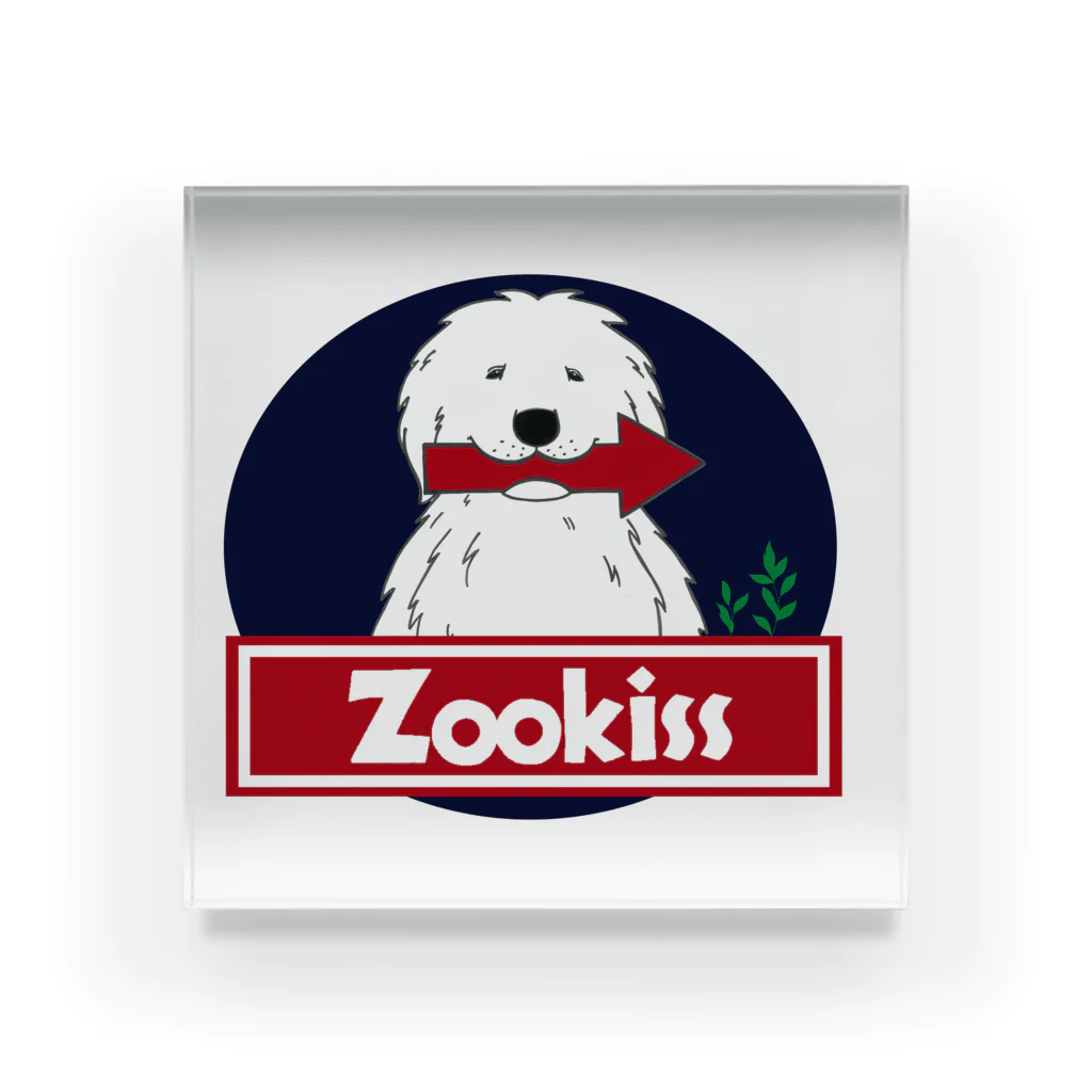 ZOOKISSのZOOKISS×グレートピレニーズ アクリルブロック