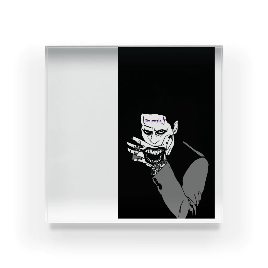 XioPurpleのXio Purple joker tattoo Acrylic Block