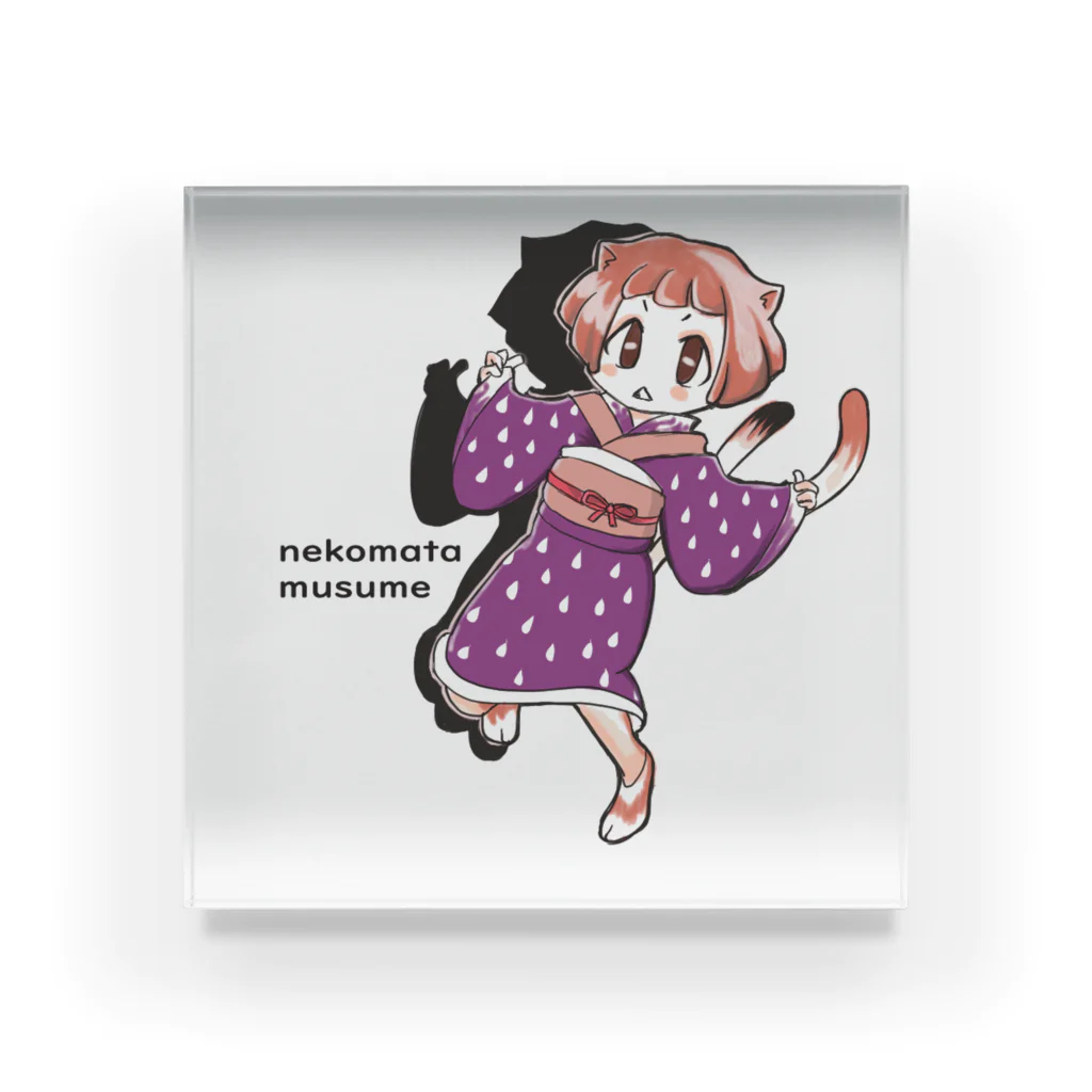 木ノ下商店の猫又娘２ Acrylic Block