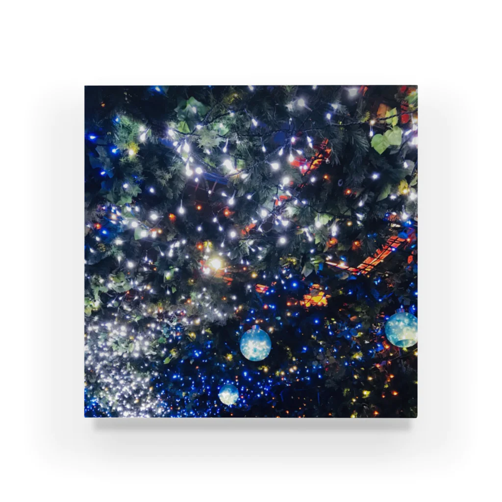 いつかの景色のあの夜の煌めき Acrylic Block